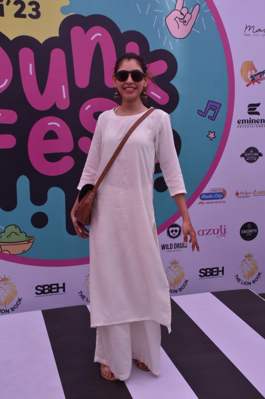 Niti Taylor seen at Dunk Fest 2023. 