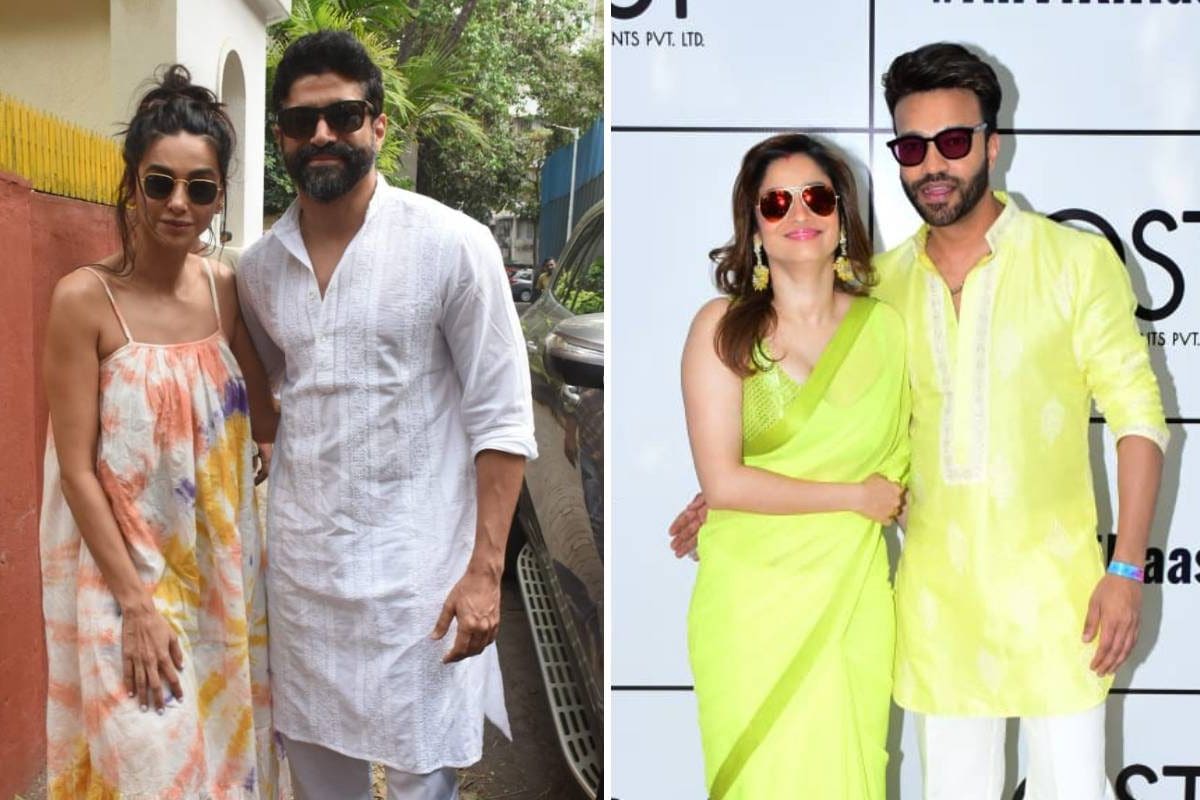 Holi 2023: Farhan Akhtar, Richa Chadha, Ankita Lokhande, Ekta Kapoor, Nushrratt Bharuccha Among Celebs Seen At Holi Parties