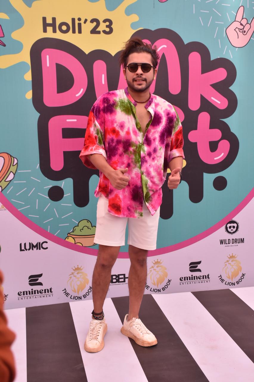 Nishant Bhat seen at Dunk Fest 2023. 