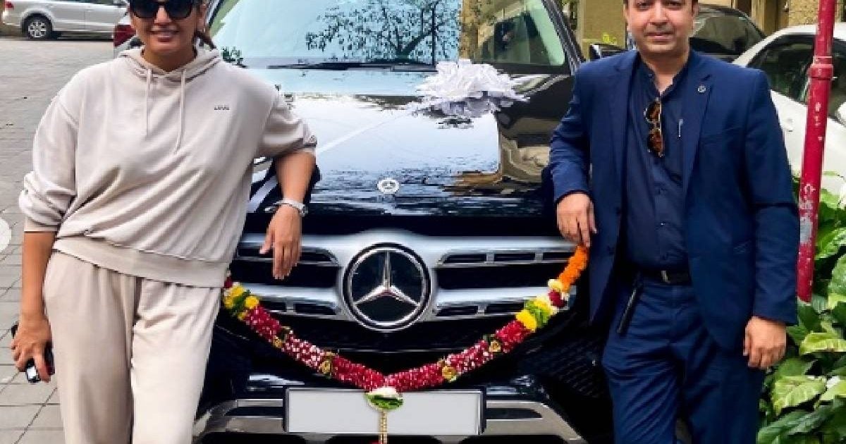 Mercedes-Benz GLS Worth Rs 1.19 Crore Added to Her Garage