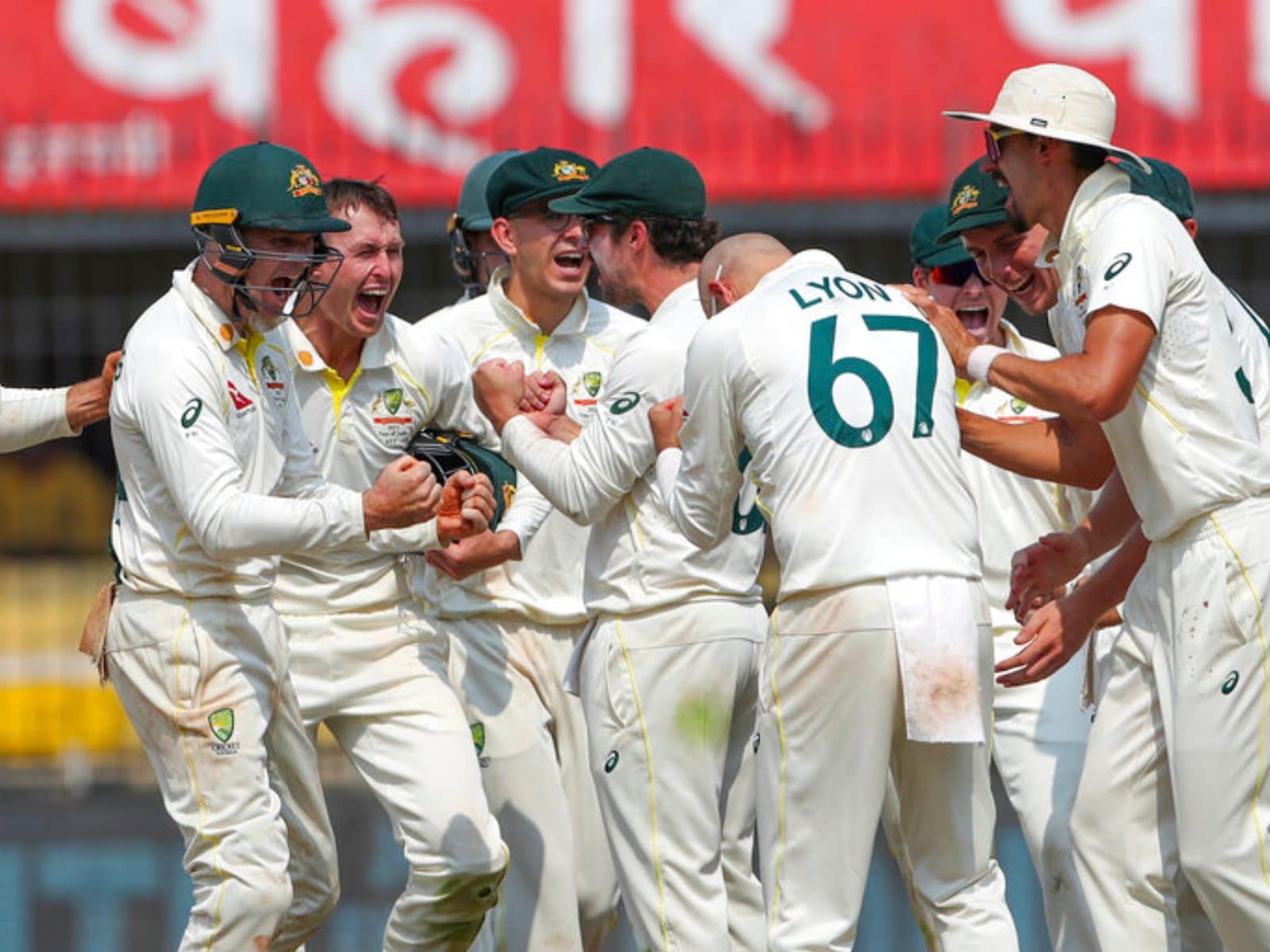 India vs Australia Highlights, 3rd Test, Day 2 Nathan Lyon Takes 8/64; IND Set AUS 76 to Win