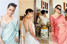 Kangana Ranaut Birthday: 10 Saree Looks that are a Perfect Wardrobe Inspiration for Every Occasion!
