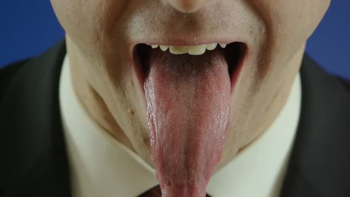 Man With World’s Longest Tongue Sets World Record With Incredible Feat