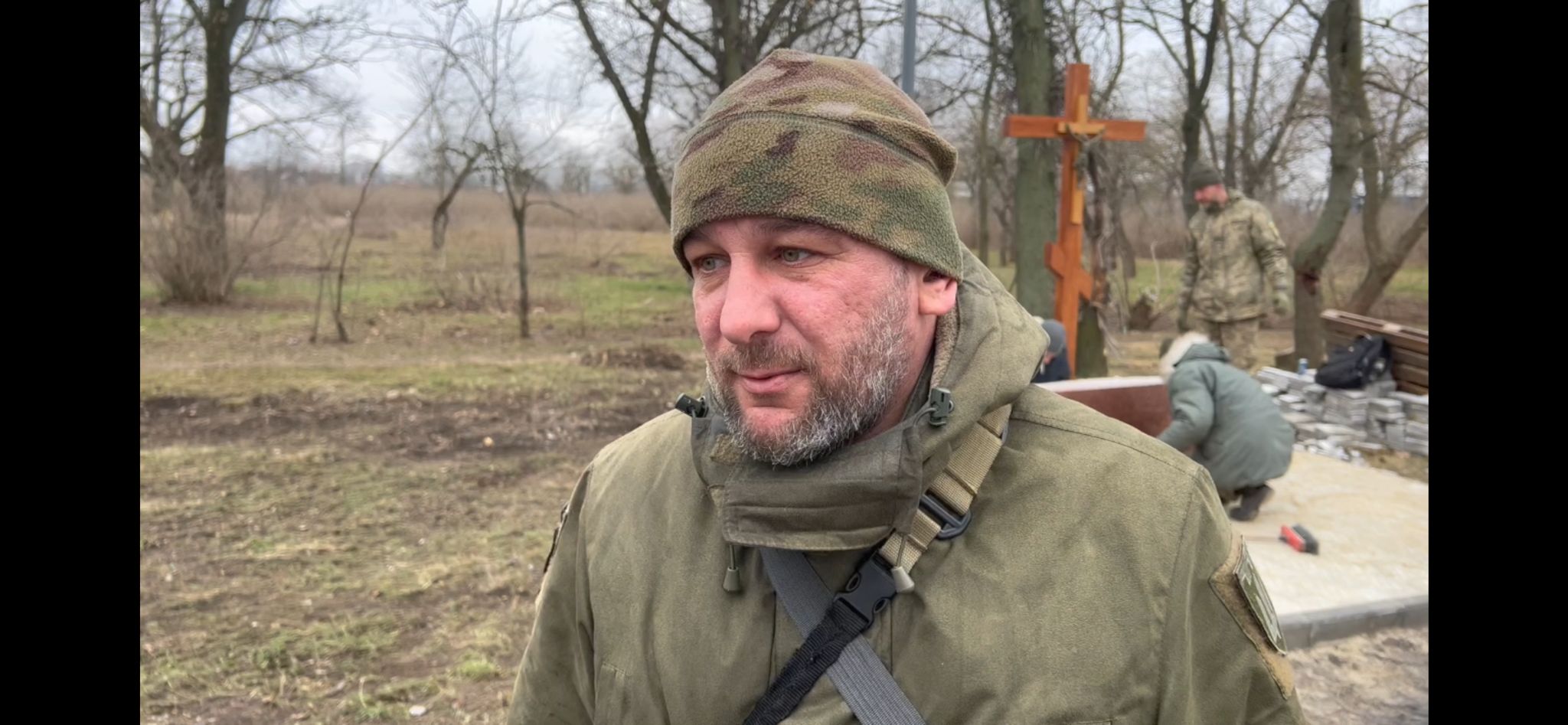 maksym evgenovich bervinov a priest soldier in khersov ukraine