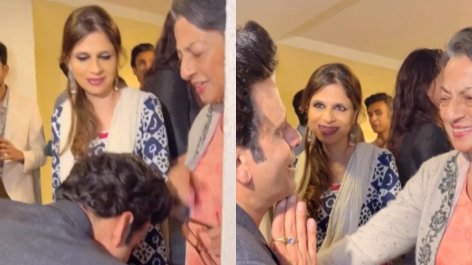 Manoj Bajpayee Wins Internet As He Falls On Tanuja’s Feet At Gulmohar Screening