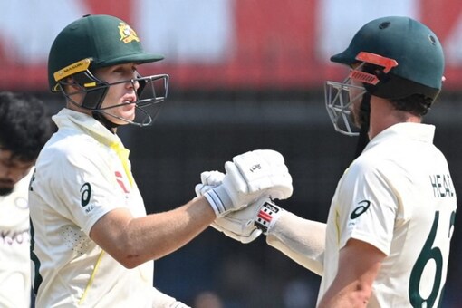 Marnus Labuschagne and Travis Head stitched a match-winning partnership. (AFP Photo)