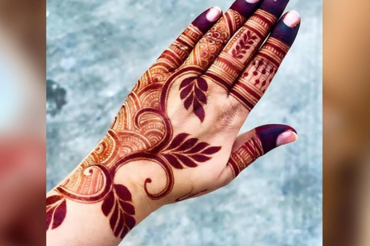 Eid 2023 simple latest mehndi design PHOTO