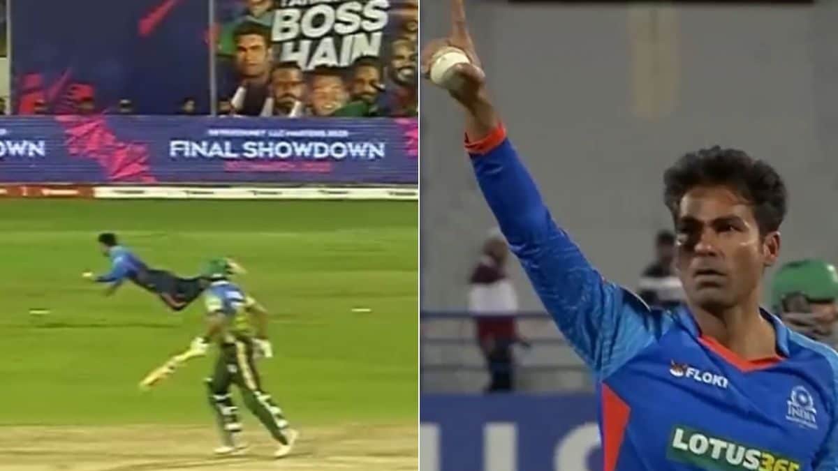 LLC 2023: Mohammad Kaif Turns Back The Clock, Pulls Off a One-handed Diving Catch to Dismiss Upul Tharanga