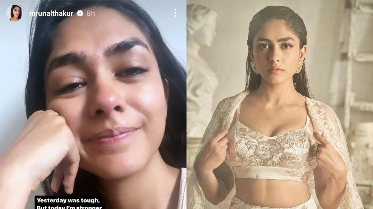 Mrunal Thakur Leaves All Worried As She Drops Her Crying Selfie; Here’s Why