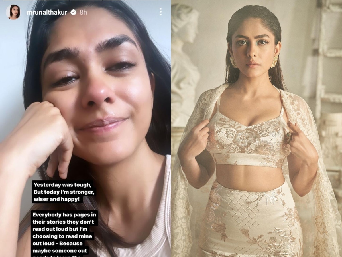 Mrunal Thakur Leaves All Worried As She Drops Her Crying Selfie; Here's Why