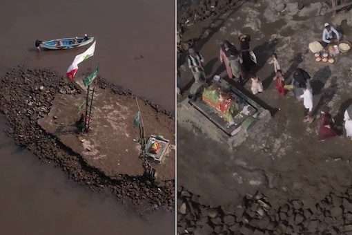 WATCH | This Video by Raj Thackeray Shows 'Illegal Dargah' Off Mumbai's Mahim Coast; Crackdown Likely Today