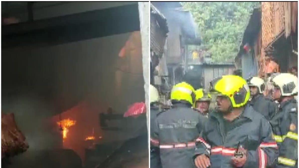 Mumbai: 1 Killed in Fire at Hardware Shop Fire Near Sakinaka Metro Station