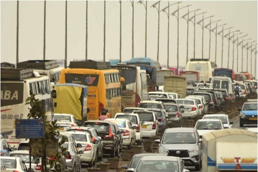 The order has also banned the movement of all types of vehicles going to Dudhasagar Road, towards Mohan Gokhale/Oberoi Mall. (PTI/File)