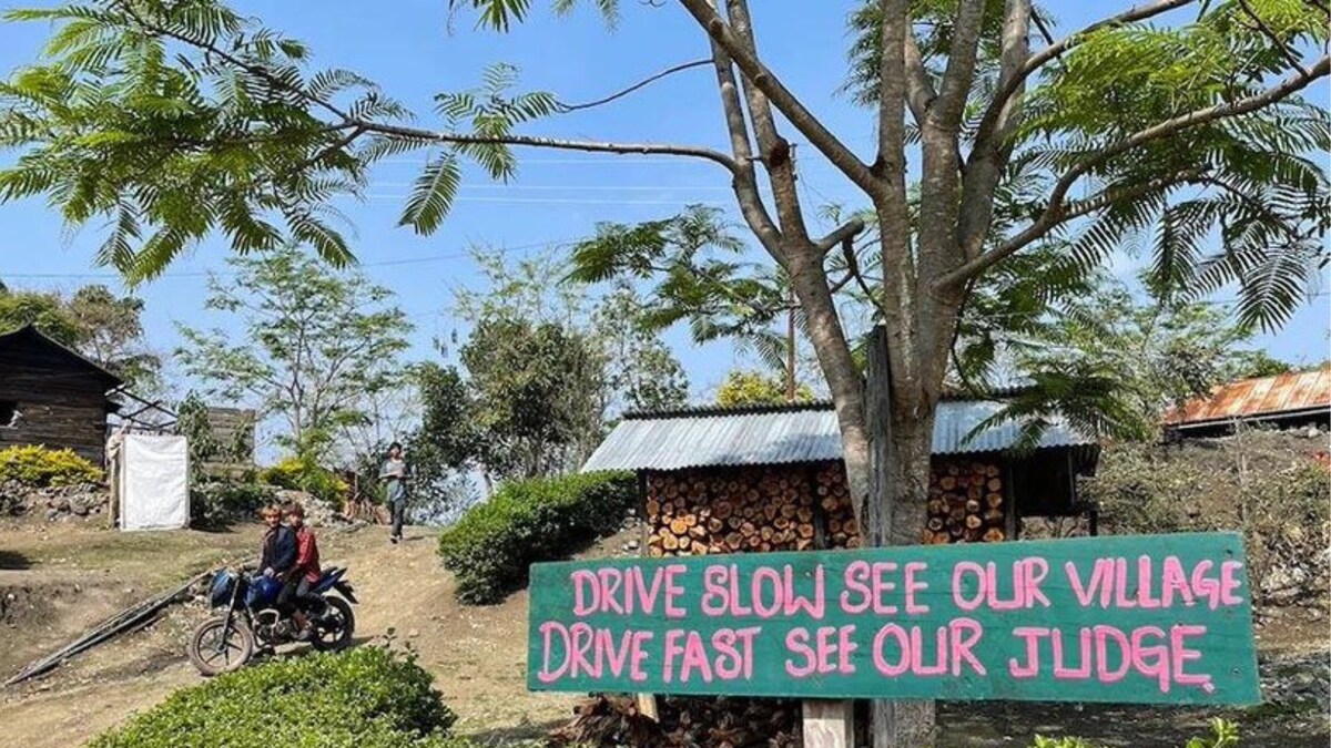 This Village's Cheeky Signboard On Road Safety Leaves Nagaland Minister Amazed