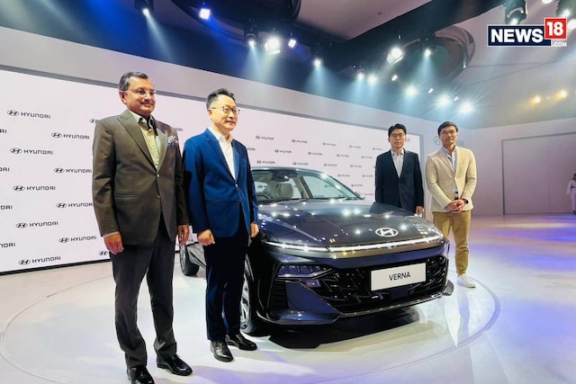 New Hyundai Verna 2023 Launch (Photo: Paras Yadav/News18.com)