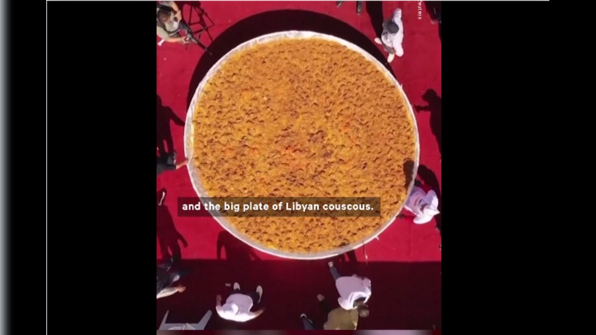 At 2500 Kg, This Is World's ‘Largest’ Couscous Dish News18