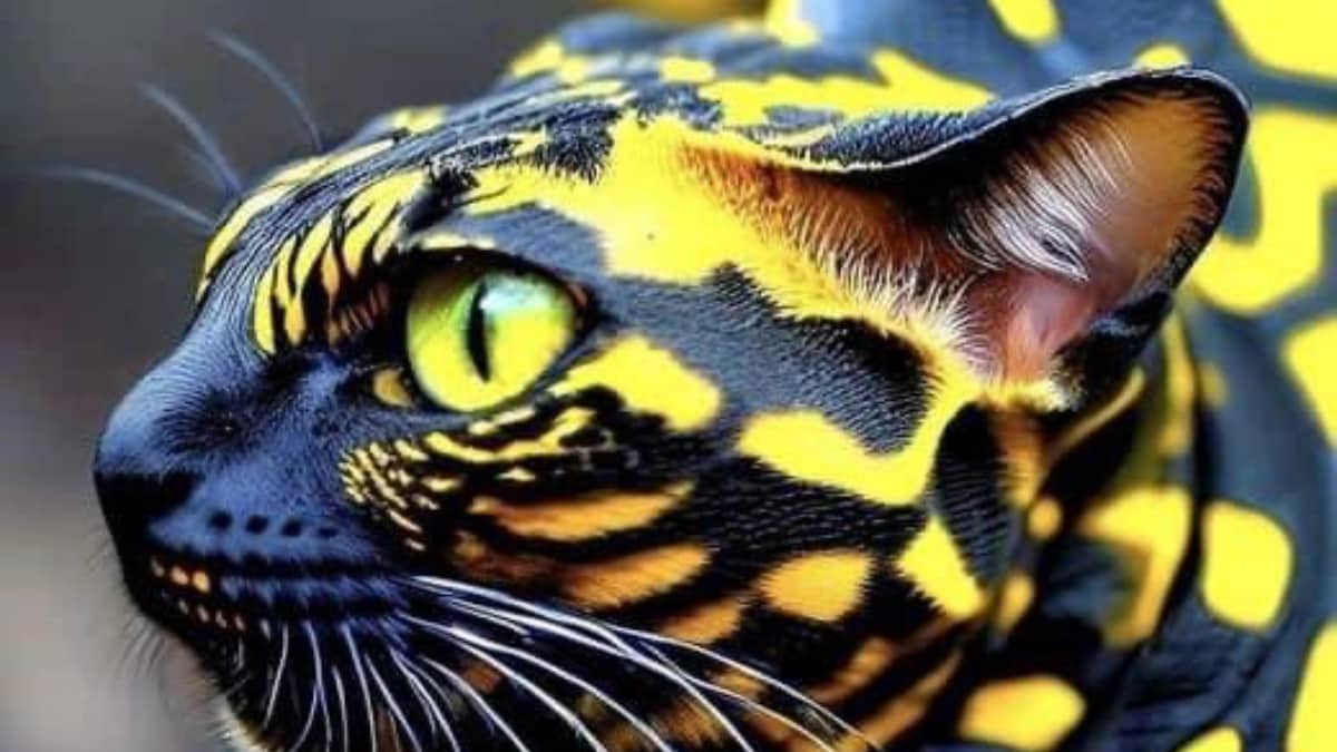 Real Or Fake? This Pic Of ' Snake Cat' Deserves Your