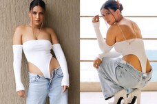 Nia Sharma Oozes Oomph In Bold White Bodysuit With Unbuttoned Denims In Latest Photoshoot, See The Diva's Hot And Sexy Pics
