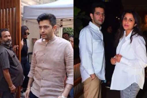 Parineeti Chopra and Raghav Chadha clicked at dates 