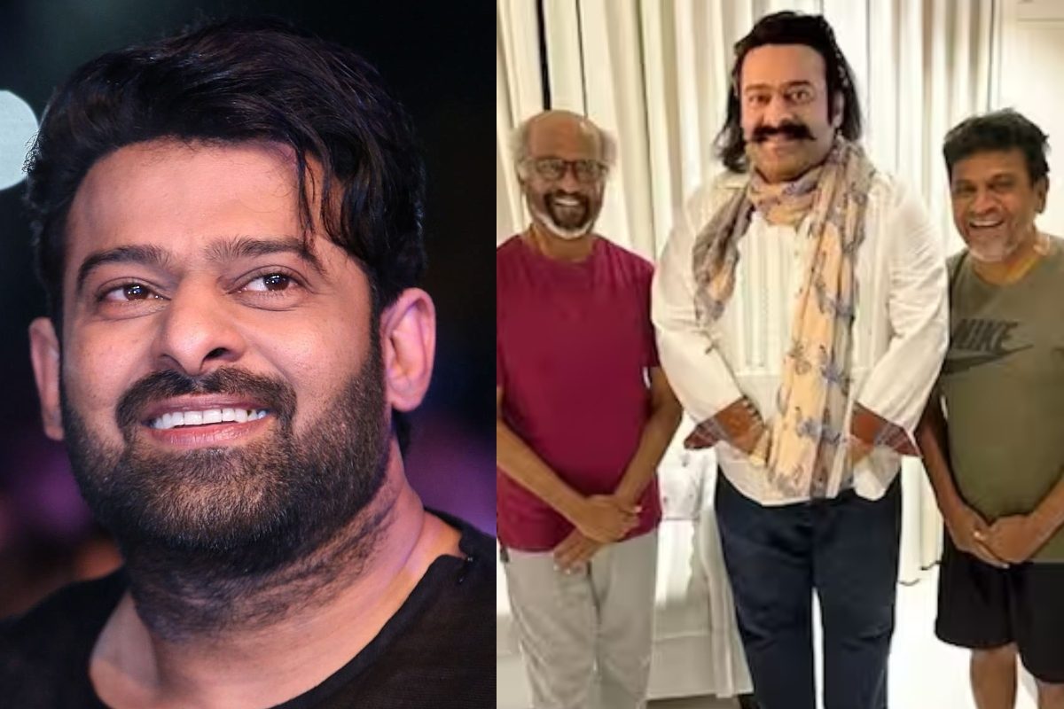 Prabhas' Morphed Photo with Rajinikanth and Shiva Rajkumar Goes ...