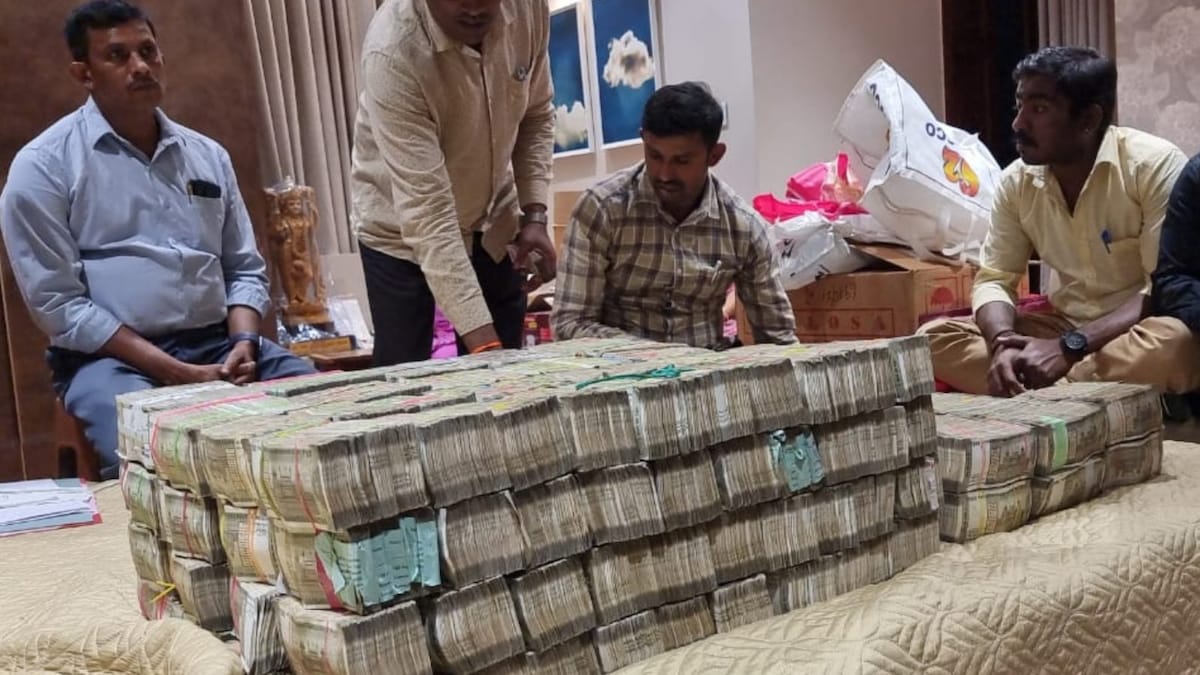 Embarrassment for BJP Before K'taka Polls as MLA's Son 'Accepts' Rs 40L Bribe; Rs 8 Cr Seized from Home