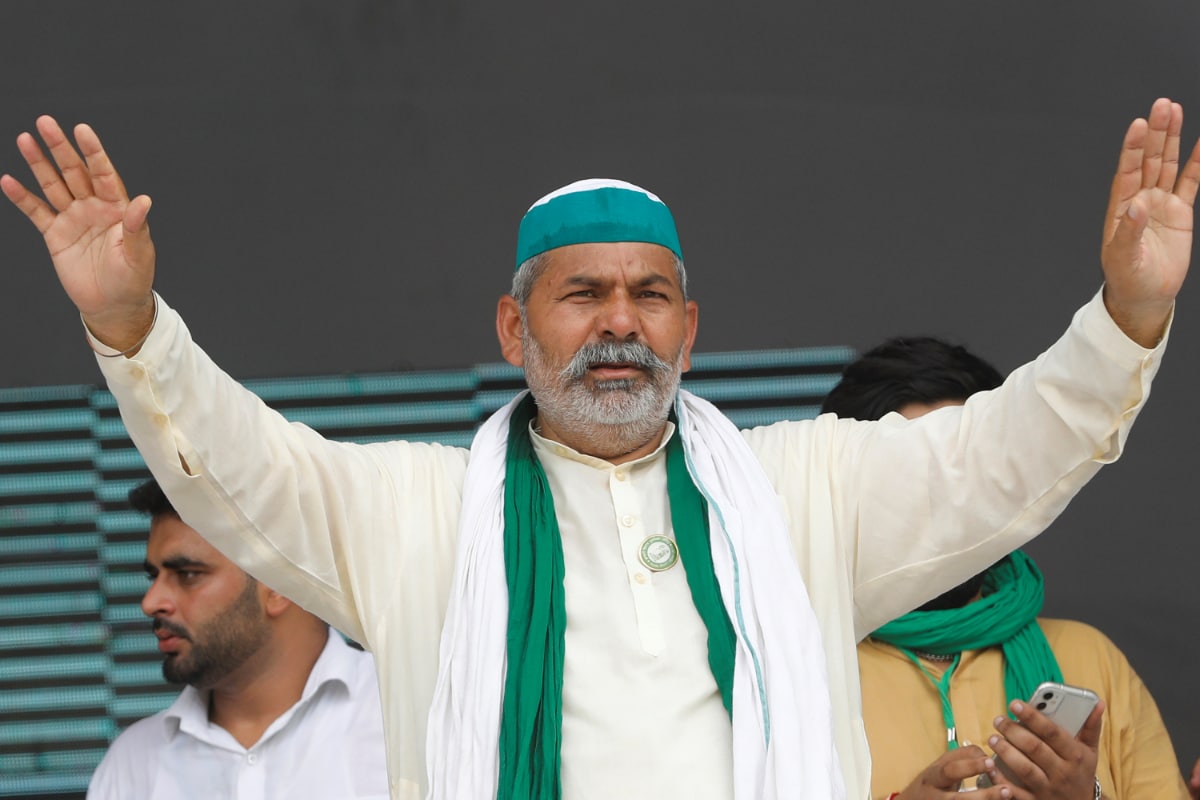 Unidentified Caller Threatens to Blow Up BKU Leader Rakesh Tikait, Says Police