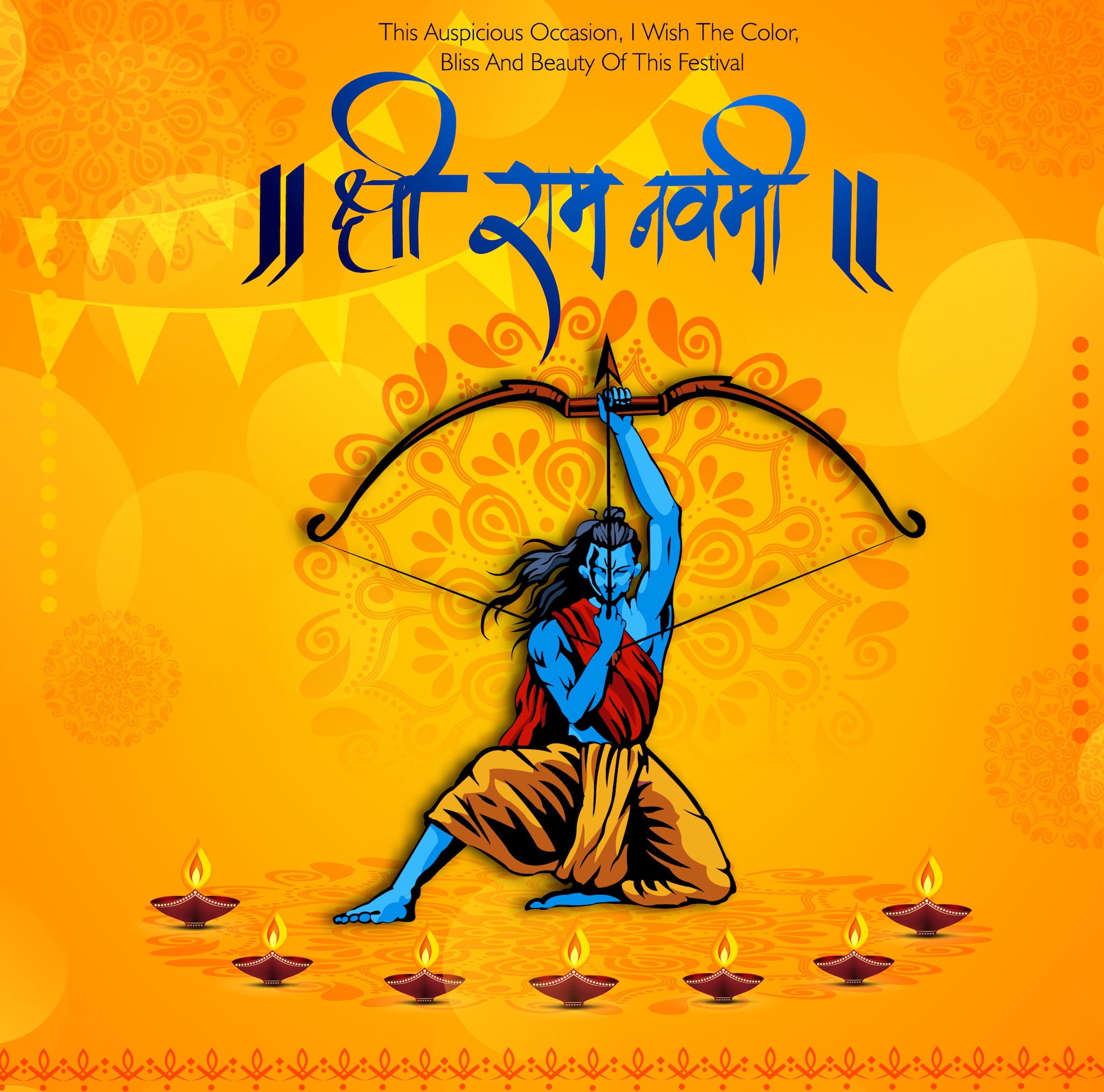Browse thousands of Ramnavami images for design inspiration | Dribbble