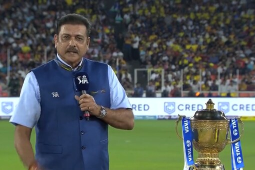 Ravi Shastri had a slip-up during Gujarat Titans Vs Chennai Super Kings clash in the opener of IPL 2023. 