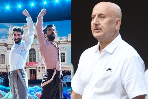 RRR's Naatu Naatu performance at Oscars receives backlash; Anupam Kher attends friend Satish Kaushik's prayer meet.