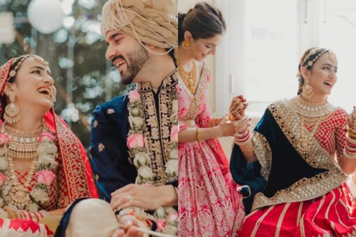 Rubina Dilaik's sister gets married. Actress shares dreamy pictures.
