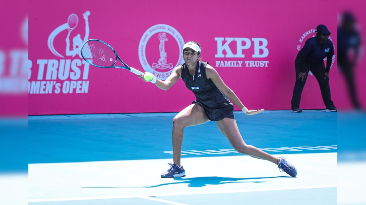 ITF Women's Open: Rutuja Bhosale Stuns Second Seed Valentini Grammatikopoulou in 1st Round