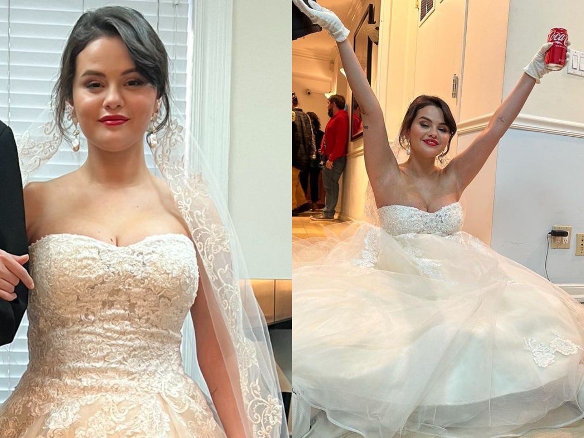 Selena Gomez Is Getting Married? Her Wedding Gown Pics Go Viral But There's a Catch