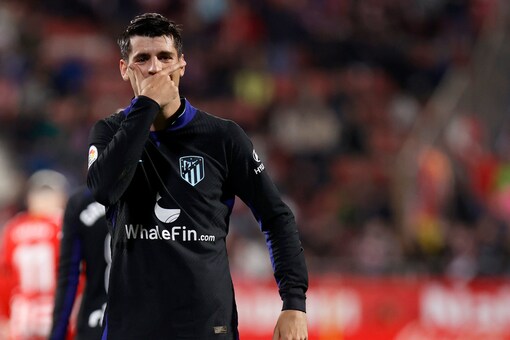 La Liga: Atletico Madrid's Alvaro Morata (Twitter)