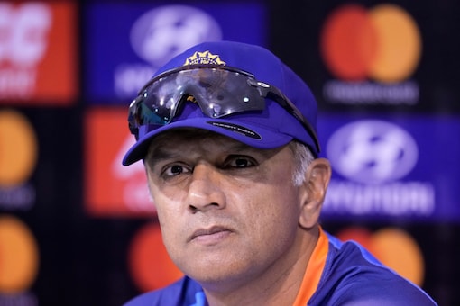 Indian men's cricket team coach Rahul Dravid (AP)
