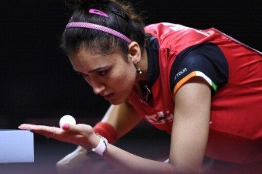 Indian table tennis star Manika Batra (Twitter)