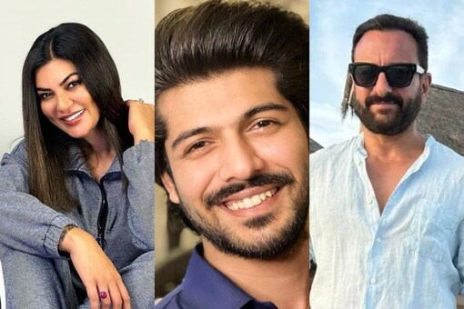 Sushmita Sen, Sheezan Khan, Saif Ali Khan