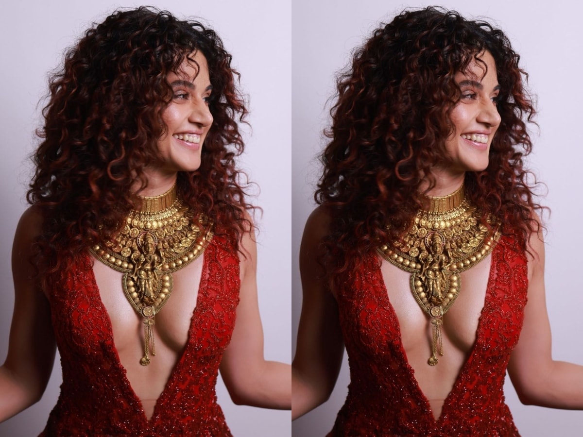 Taapsee Pannu Faces Legal Trouble After Wearing Goddess Lakshmi ...