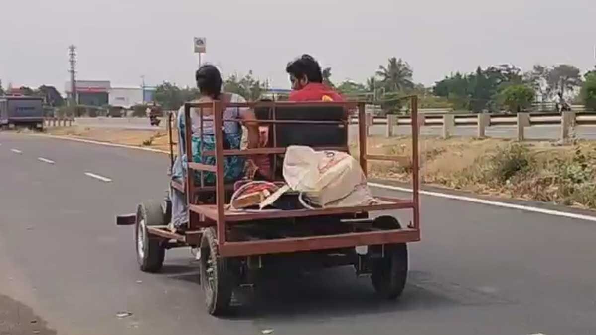 Andhra Auto Driver Makes Electric Vehicle Capable Of Running 100 KM On Single Charge