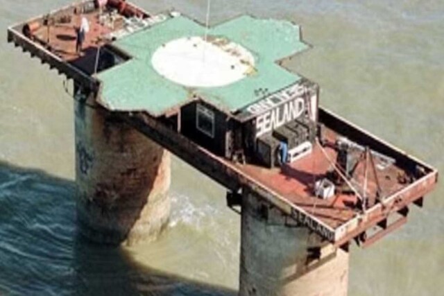 Sealand is smaller than this city and it is officially known as the “Principality of Sealand.”