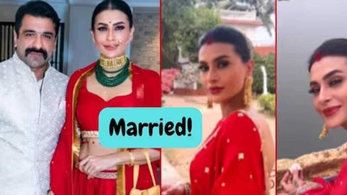 Did Bigg Boss 14 fame Pavitra Punia secretly got married to Eijaz Khan? Watch her latest video