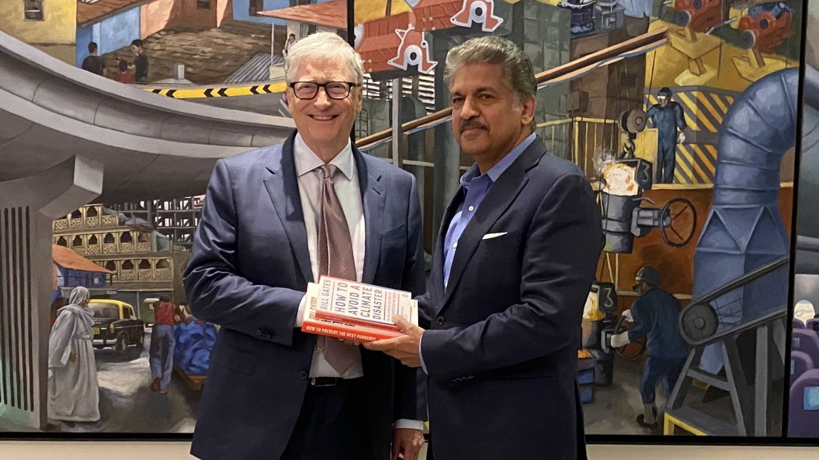 Anand Mahindra Meets Harvard ‘Classmate’ Bill Gates, Gets Autographed ...