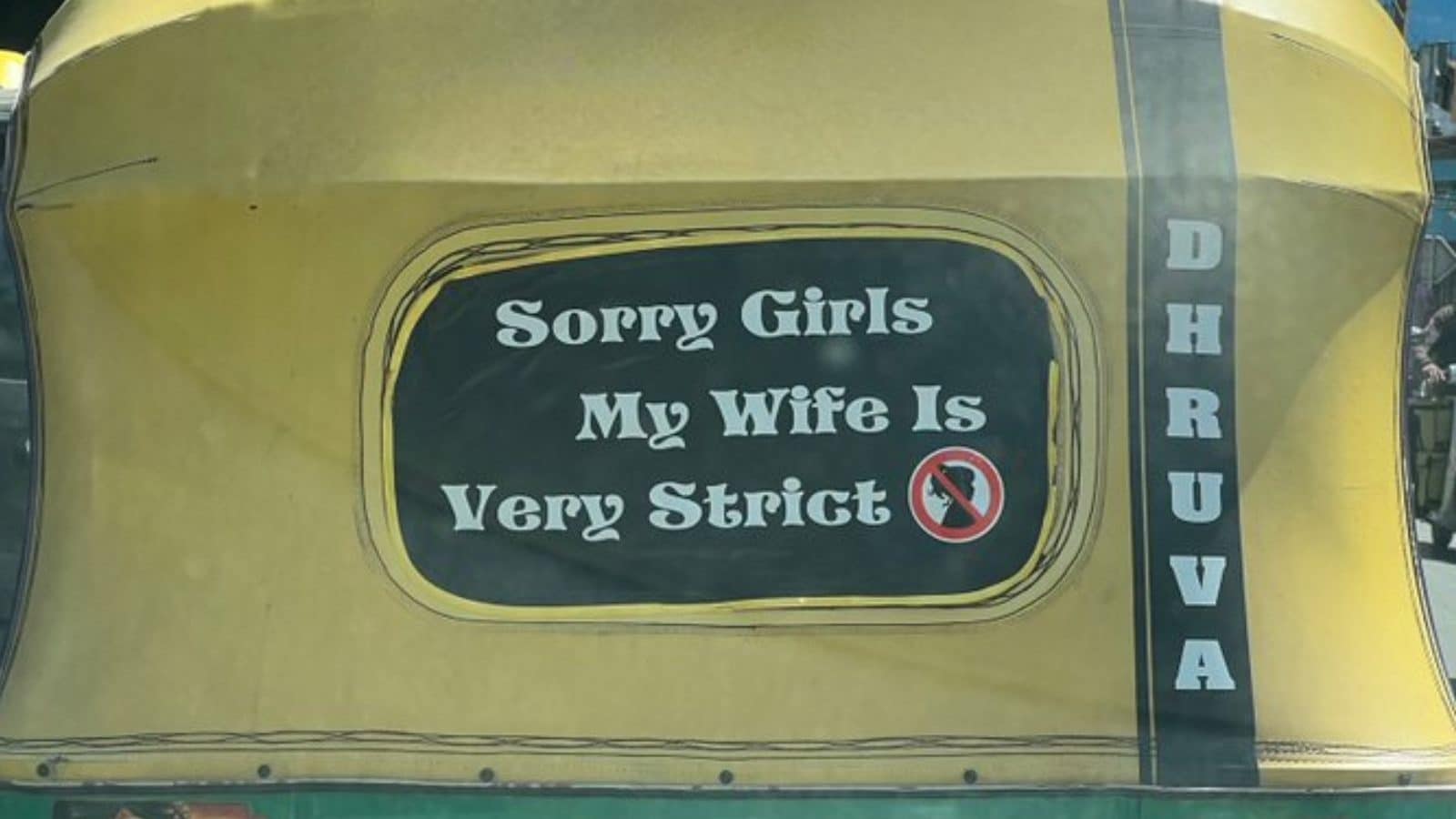 Sorry Girls, My Wife is Very Strict': Rickshaw Driver's Quirky ...