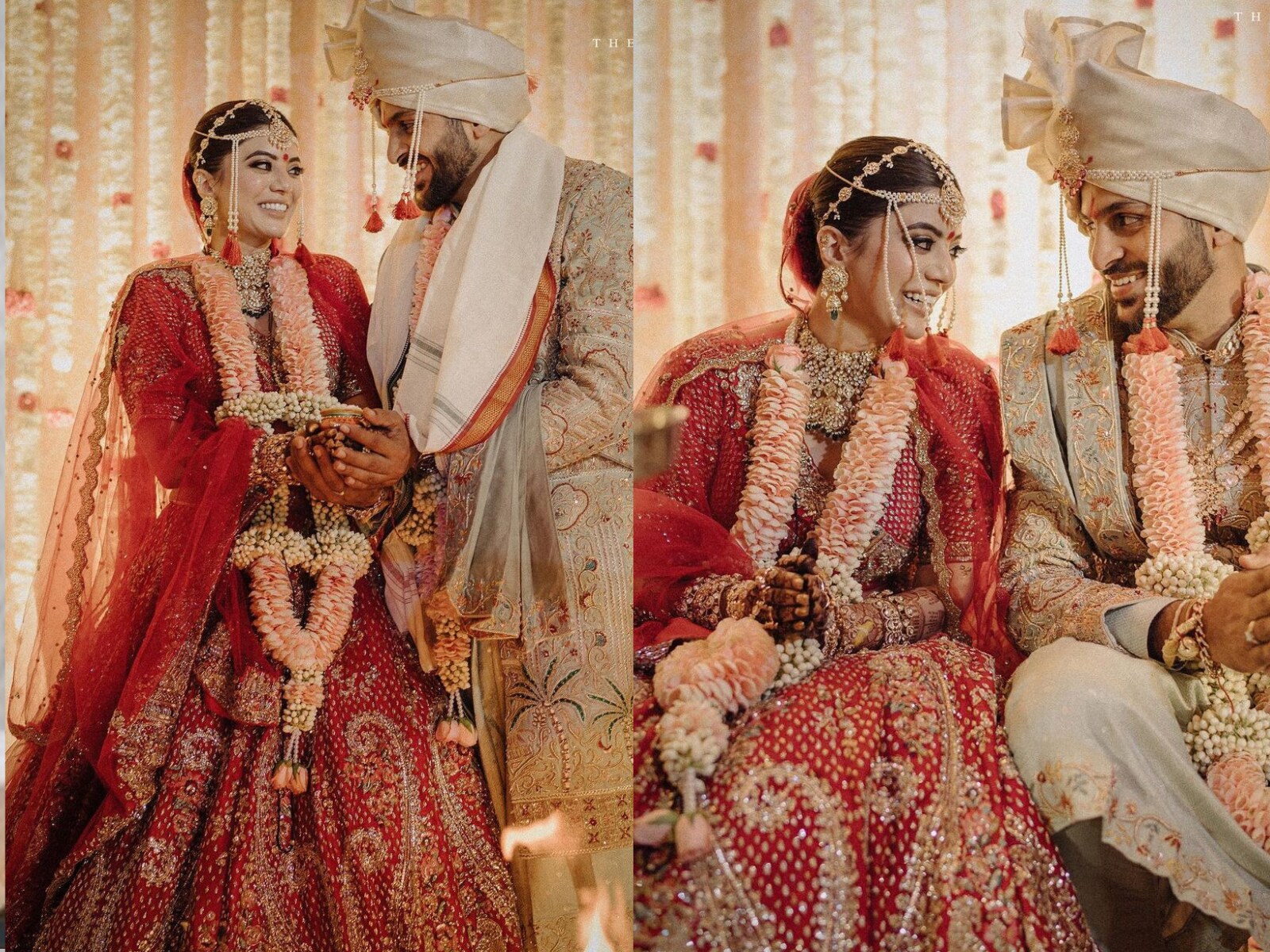 Buy Ananya Pandey Bridal Floral Designer Lehenga Choli for Women. Indian  Bridesmaid Wedding Dresses Outfits Ethnic Lengha. Online in India - Etsy