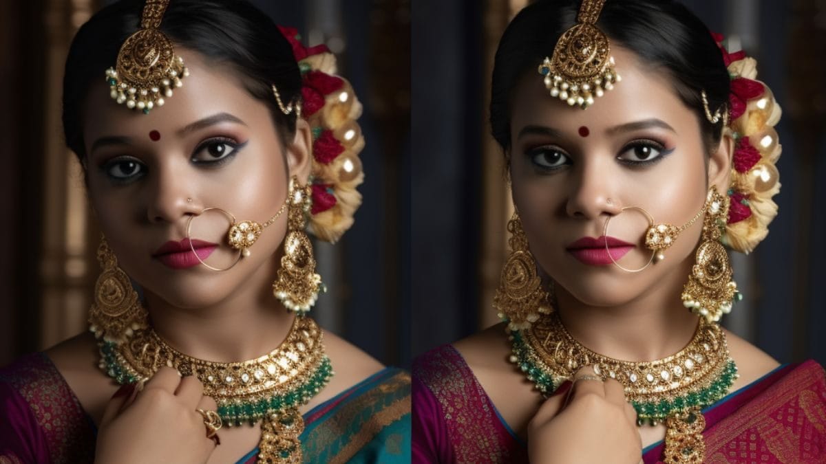 Optical Illusion: Can You Spot the Differences Between These Pics of a Desi Woman in 5 Seconds?