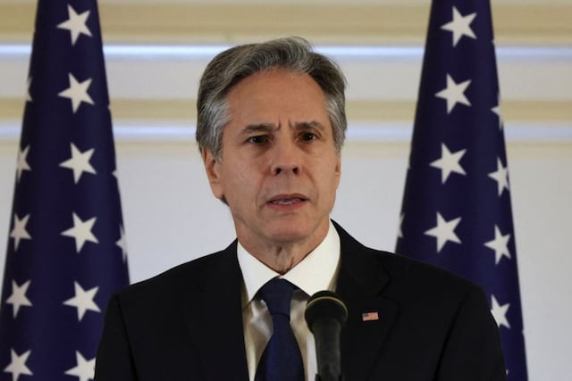 On the eve of his Saudi trip, Blinken reiterated that the United States has a real national security interest in promoting normalisation between Israel and Saudi Arabia. (File photo/Reuters)