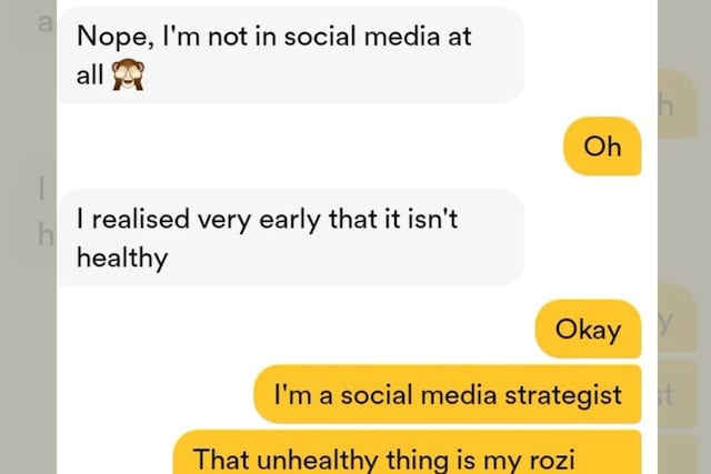 Social Media Strategist Meets an 'Unsocial' Guy on Dating App; Twitter Comes to the Rescue (Photo Credits: Twitter/@heydambis)