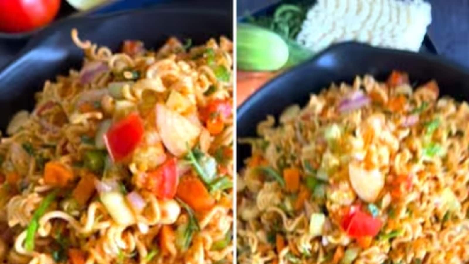 How to Make Delicious Maggi Bhel Recipe