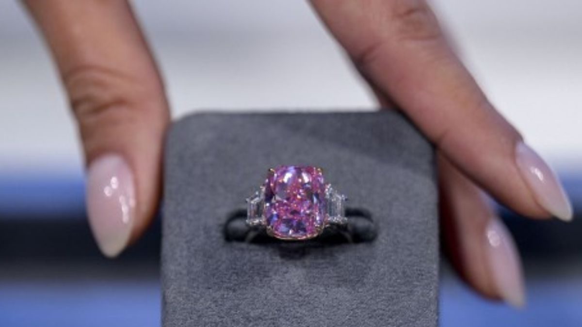 Rare 'Eternal Pink' Diamond Worth $35 Million Set for Auction in New York - Vimarsana News