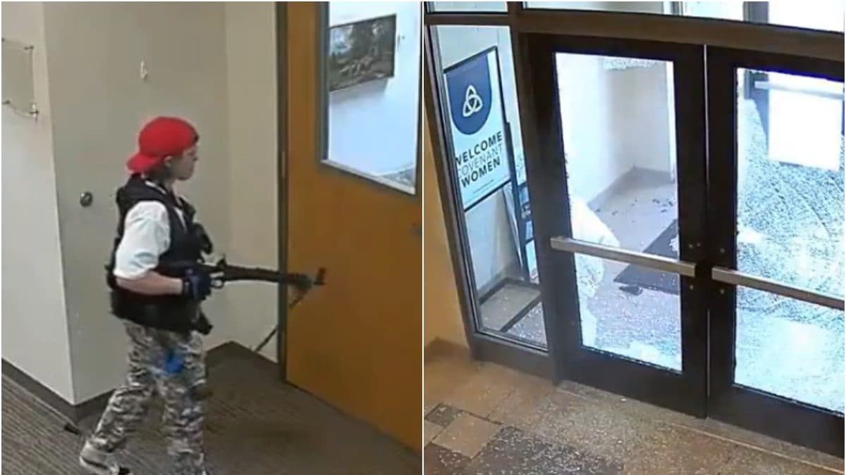 Surveillance Video Shows Shooter Break Glass Door, Go on Rampage at Nashville School - News18