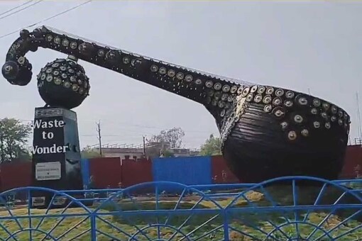 The rudra veena has become a great point of attraction in Bhopal